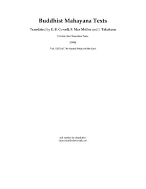 Buddhism Mahayana Texts (Cowell nd)-front.jpg