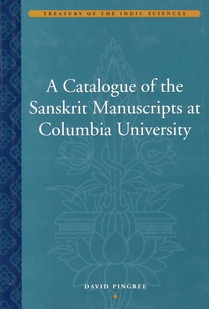 A Catalogue of the Sanskrit Manuscripts at Columbia University-front.jpg