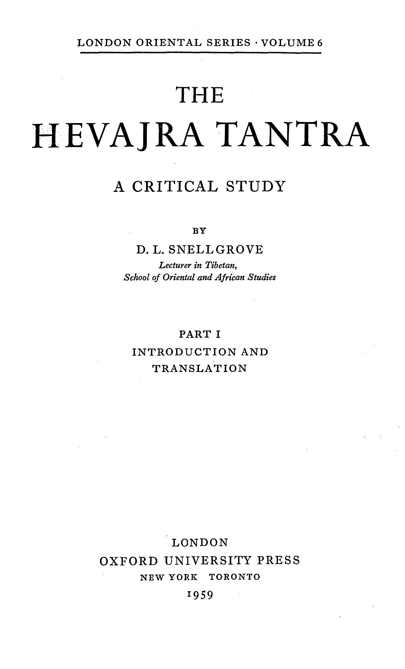 Hevajra Tantra Vol. 1 (Snellgrove 1959)-front.jpg
