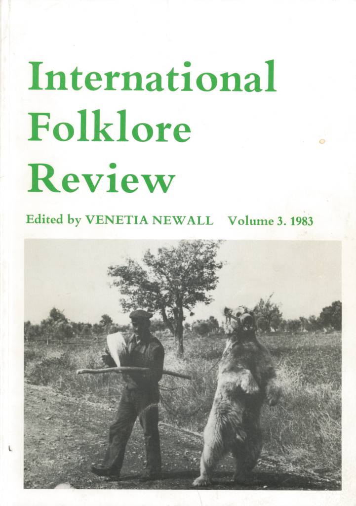 International Folklore Review Vol. 3 (1983)-front.jpg
