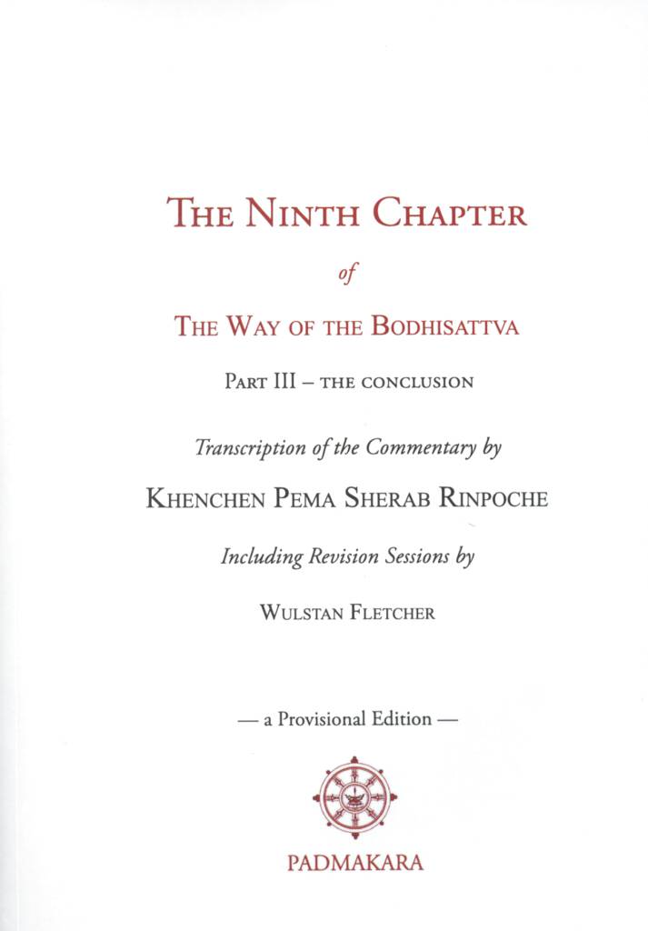 The Ninth Chapter of The Way of the Bodhisattva - Part 3 (Sherab and Fletcher 2020)-front.jpg
