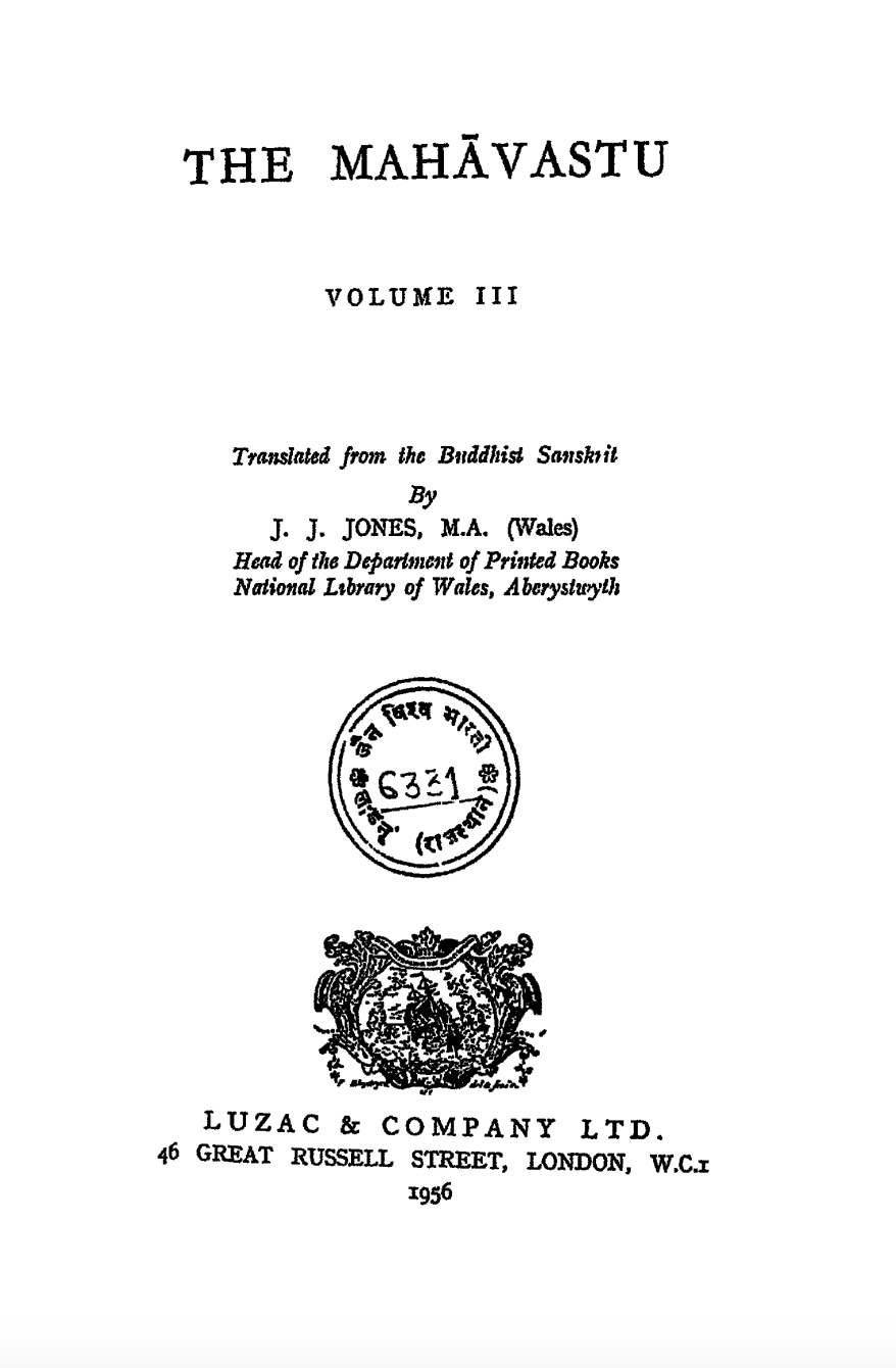 The Mahavastu Vol. 3-front.jpg