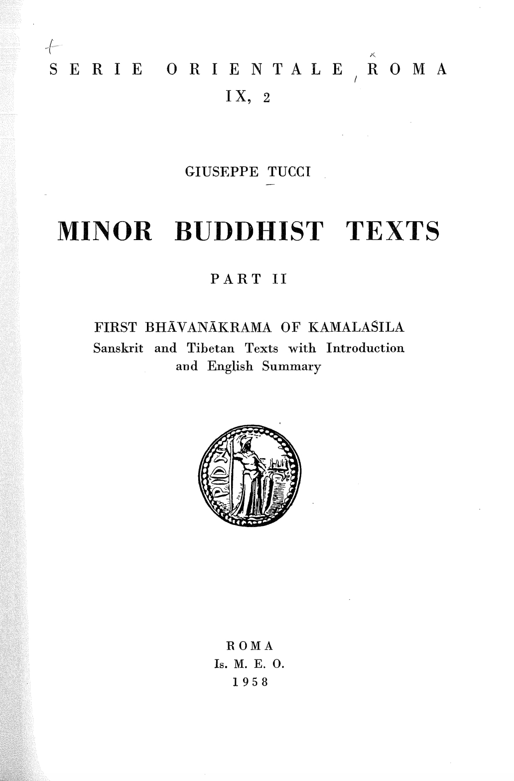 Minor Buddhist Texts Part 2 1958-front.jpg