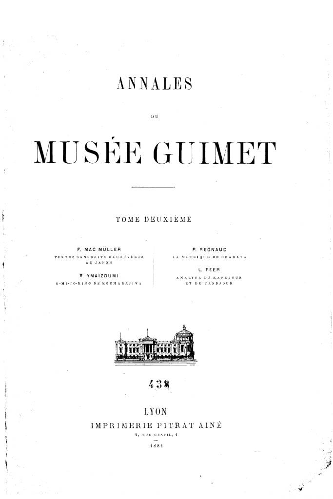 Annales du Musee Buimet Vol. 2 (1881)-front.jpg