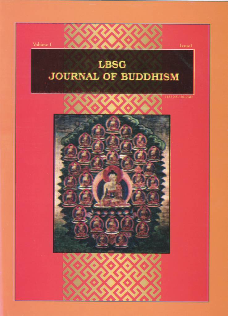 LBSG Journal of Buddhism Vol. 1 No. 1 (2017)-front.jpg