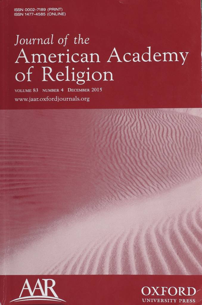 Journal of the American Academy of Religion Vol. 83 No. 4-front.jpg