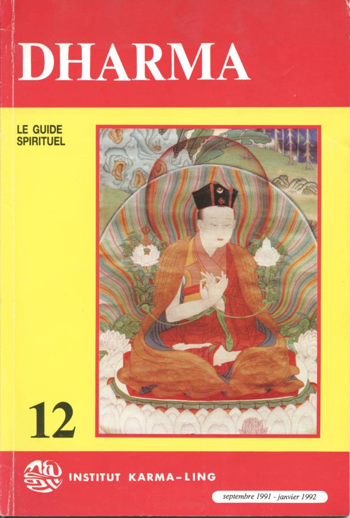 Dharma Institut Karma-Ling Vol. 12 (1991-1992)-front.jpg