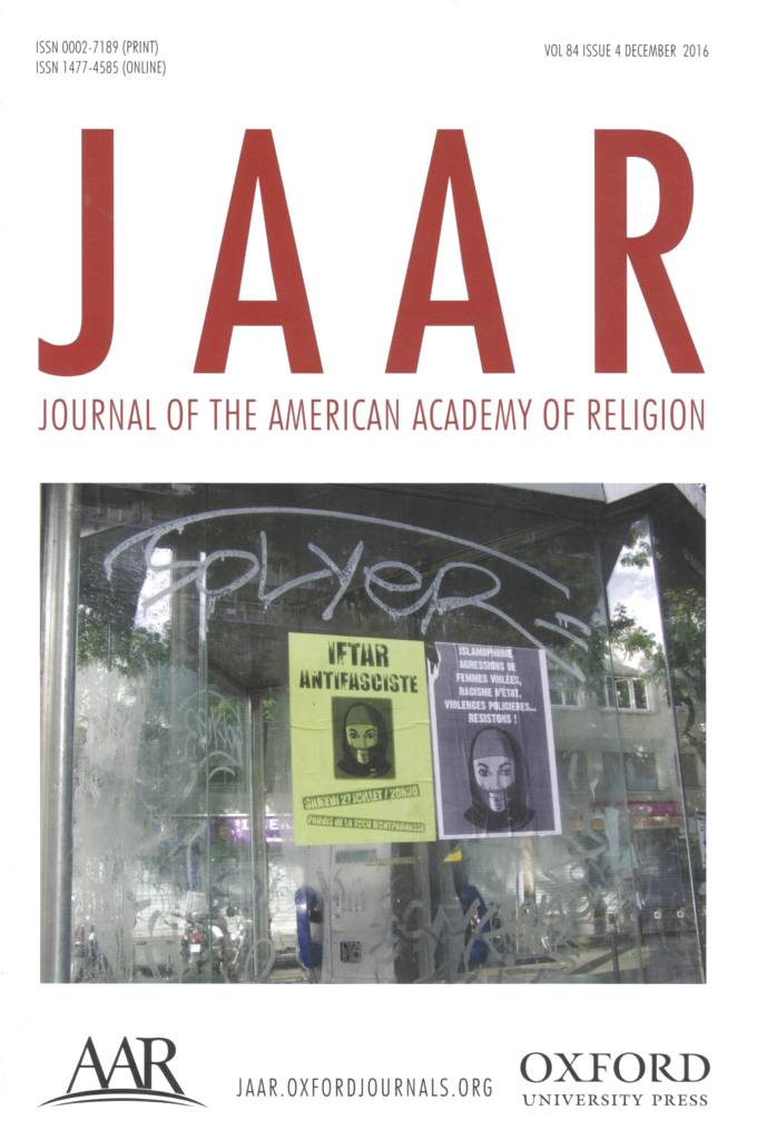 Journal of the American Academy of Religion Vol. 84 No. 4-front.jpg