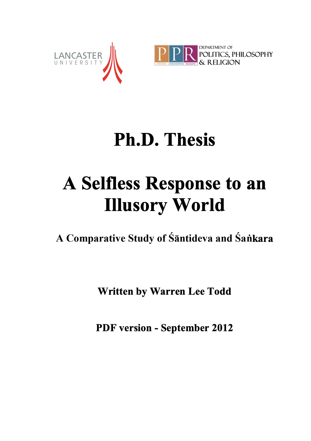 A Selfless Response to an Illusory World- A Comparative Study of Śāntideva and Śaṅkara-front.jpg