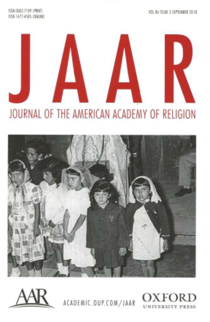 Journal of the American Academy of Religion Vol. 86 No. 3-front.jpg