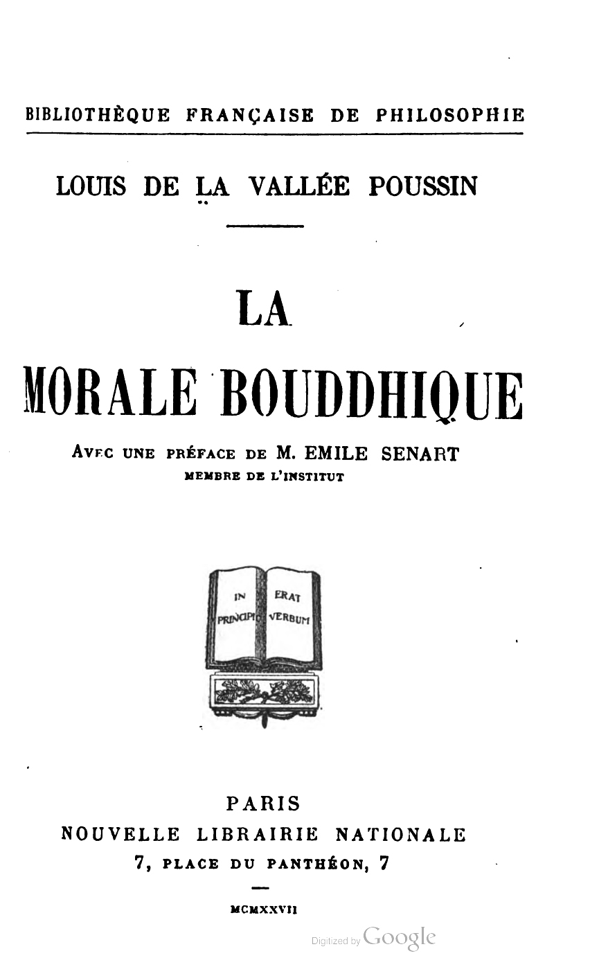 La morale Bouddhique 1927-front.jpg