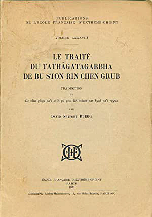 Le traité du tathāgatagarbha de Bu ston Rin chen grub front.jpg