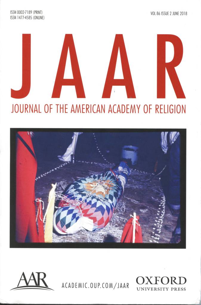 JAAR Vol. 86 No. 2 (2018) front.jpg