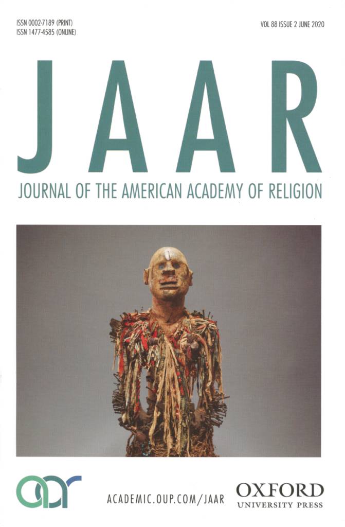 Journal of the American Academy of Religion Vol. 88 No. 2-front.jpg