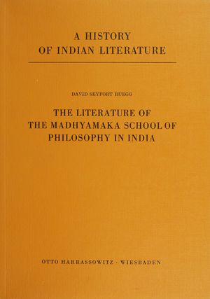 The Literature of the Madhyamaka School of Philosophy in India-front.jpg