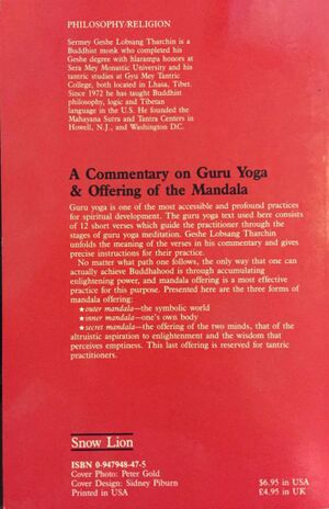 A Commentary on Guru Yoga and Offering of the Mandala-back.jpg