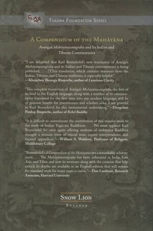 A Compendium of the Mahāyāna Volume Three-back.jpg