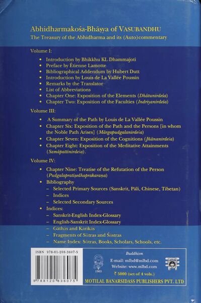 File:Abhidharmakosa-Basya of Vasubhandu Volume 2-back.jpg