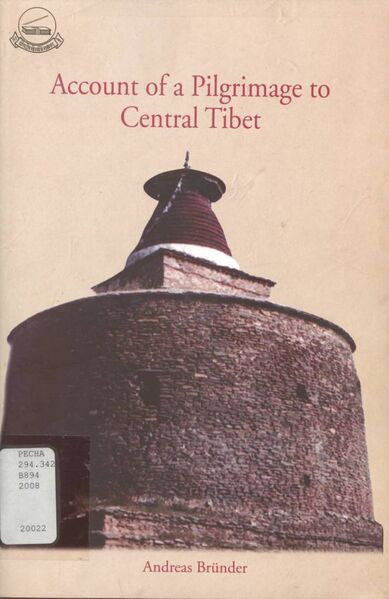 File:Account of a Pilgrimage to Central Tibet-front.jpg