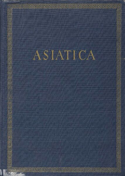 File:Asiatica Festschrift Friedrich Weller-front.jpg