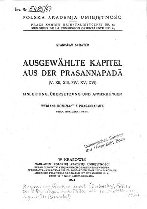 Ausgewahlte Kapitel aus der Prasannapada-front.jpg