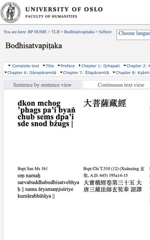 Bodhisatvapiṭaka Bibliotheca Polyglotta-front.jpg