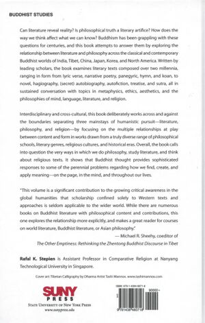 Buddhist Literature as Philosophy, Buddhist Philosophy as Literature-back.jpg