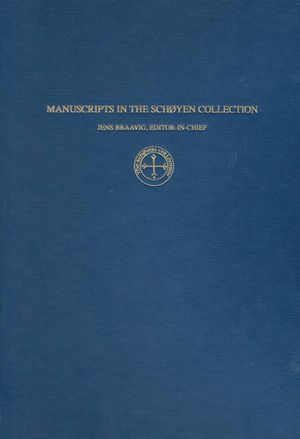 Buddhist Manuscripts in the Schoyen Collection Volume IV-front.jpg