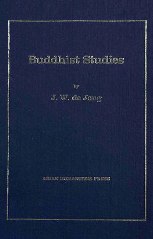 Buddhist Studies by J. W. de Jong-front.jpg
