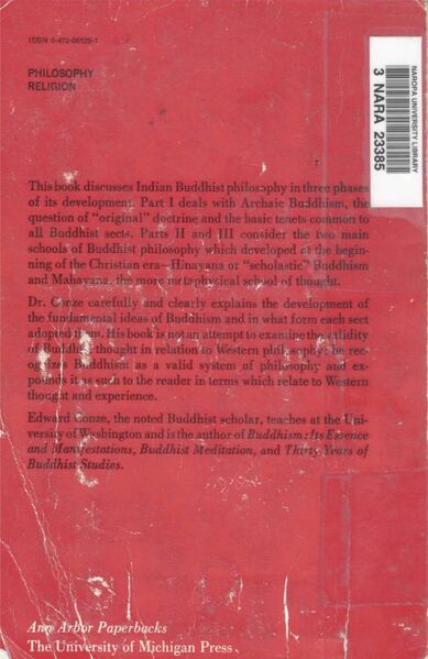 File:Buddhist Thought in India-back.jpg