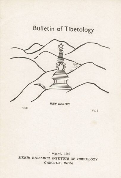 File:Bulletin of Tibetology Vol 25, no. 2-front.jpg