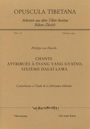 Chants Attribues a Tsang Yang Gyatso-front.jpg