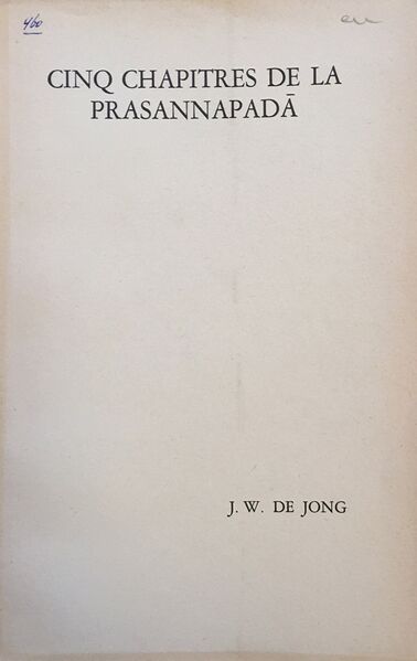 File:Cinq Chapitres de la Prasannapada-front.jpg
