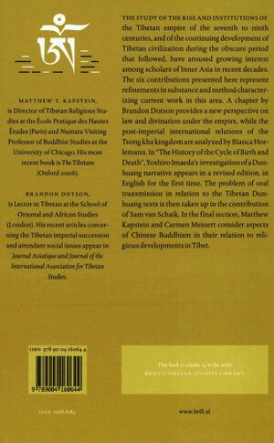 Contributions to the Cultural History of Early Tibet-back.jpg