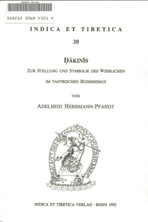 Dākinīs Zur Stellung und Symbolik des Weiblichen im Tantrischen Buddhismus-front.jpg