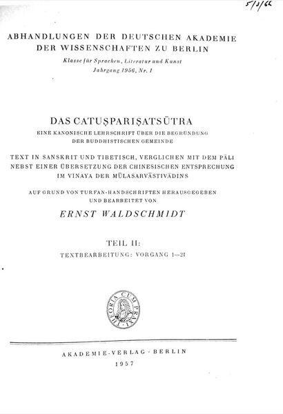 File:Das Catusparisatsutra Vol. 2-front.jpg