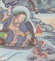 Painting by Pema Namdol Thaye Courtesy of Padma Studios