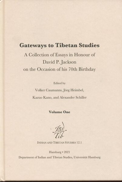 File:Gateways to Tibetan Studies - Vol. 1-front.jpg