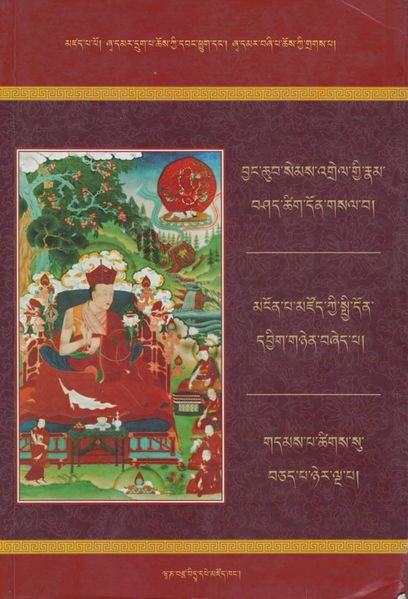 File:Gdams pa tshigs su bcad pa nyer lnga pa mngon pa mdzod kyi spyi don 'dbyig gnyen bzhed pa byang chub sems 'grel gyi rnam bshad tshig don gsal ba-front.jpg