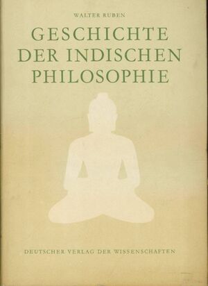 Geschichte der Indischen Philosophie (Ruben 1954)-front.jpg