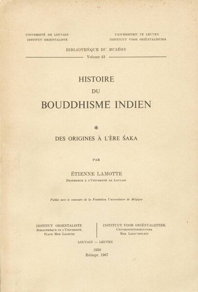 File:Histoire du Bouddhisme Indien (1967)-front.jpg