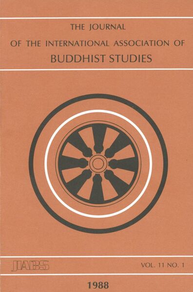 File:JIABS Vol. 11 No. 1 (1988)-front.jpeg