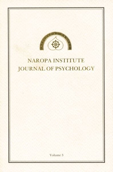 File:Journal of Contemplative Psychotherapy Vol. 3 (1985)-front.jpg