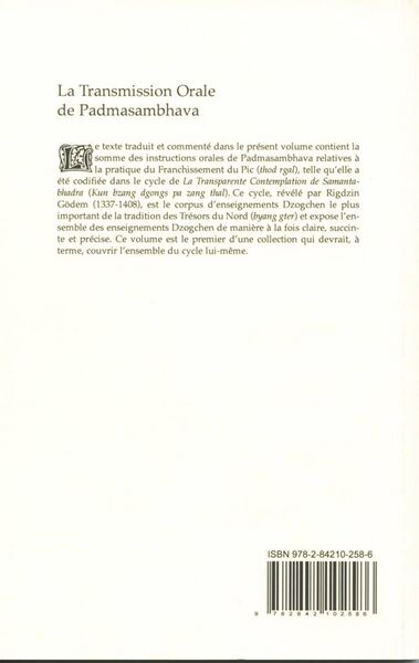 File:La Transmission Orale de Padmasambhava-back.jpg