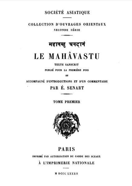 File:Le Mahavastu Vol 1 1977-front.jpg