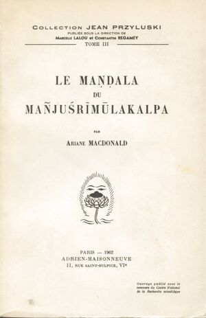 Le Mandala du Manjusrimulakalpa-front.jpg