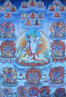 Dilgo Khyentse's lha bstun bla sgrub revelation Courtesy of Tsering Art School