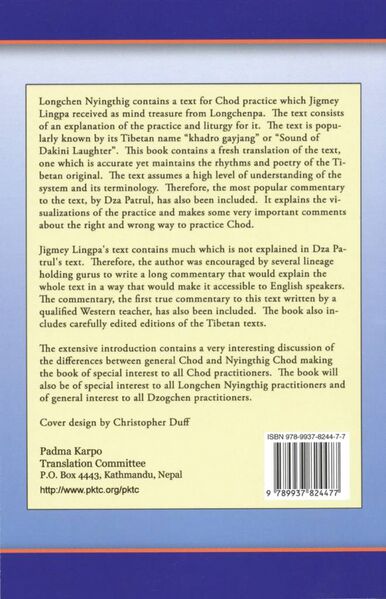 File:Longchen Nyingthig Chod Practice-Sound of Dakini Laughter-back.jpg