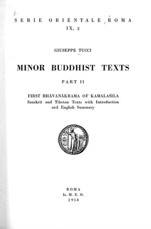 Minor Buddhist Texts Part 2 1958-front.jpg