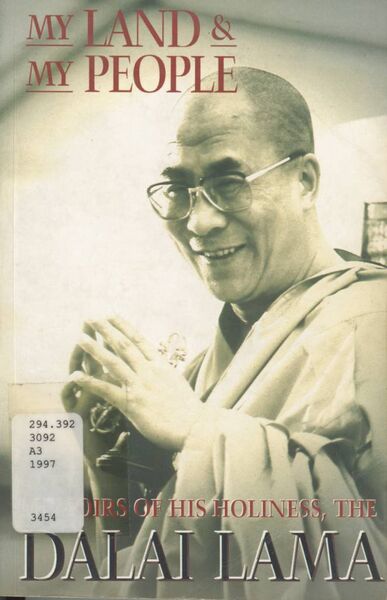 File:My Land and My People-front.jpg